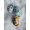 Nici - Metallei - Ei - Springtime Ente - Brauntöne - ca. 7 cm  groß - Schlenker