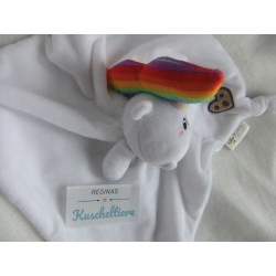 Pummeleinhorn GmbH - Schmusetuch - Babypummel Einhorn - weiß - ca. ...