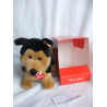 Trudi - Trudini - Plüschtier - Hund / Schäferhund - Brauntöne/schwarz - ca. 13 cm lang und ca. 15 cm hoch