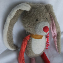 Sigikid - Kuscheltier Spielfigur - Patchwork Sweety Hase mit Halstu...