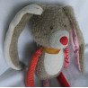 Sigikid - Kuscheltier Spielfigur - Patchwork Sweety Hase mit Halstu...