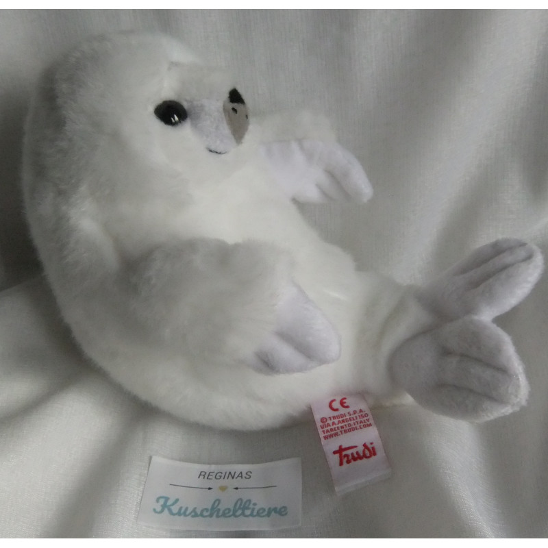Trudi - Plüschtier -  Robbe Bianca - ca. 21 cm lang liegend und ca. 13 cm hoch