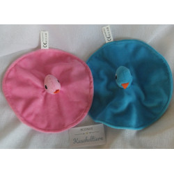 ImageGroup Holland - Schmusetücher - Ente - 1 x rosa und 1x blau - ...