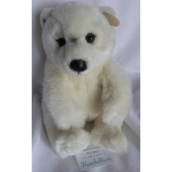 WWF Plüsch - Plüschtier - Eisbär - ca. 22 cm hoch und ca. 20 cm lan...