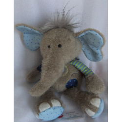 Sigikid - Plüschtier - Patchwork Sweety Elefant - grau, blau - ca. ...