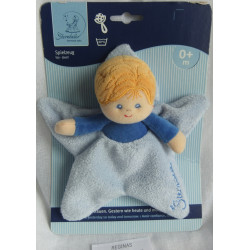 Sterntaler - Schmusetuch Spielpuppe - Junge Stern - Blautöne - ca. ...