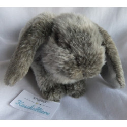 Nature Planet - Plüschtier - Hase - grau-weiß meliert - ca. 20 cm l...