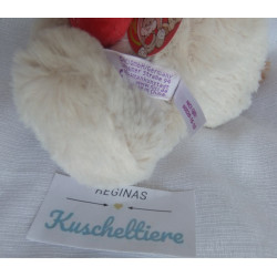 Nici - Plüschtier - Love Dog - Hund beige, braun mit rotem Herzchen...