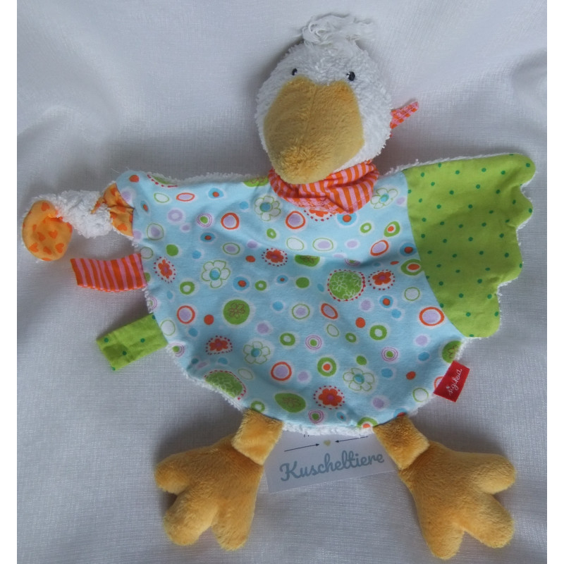 Sigikid - Schmusetuch - Frottee/Stoff - Gans Wule Gans - ca. 27 cm lang