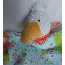 Sigikid - Schmusetuch - Frottee/Stoff - Gans Wule Gans - ca. 27 cm lang