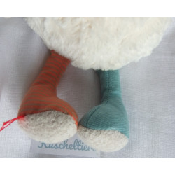 Sigikid - Kuscheltier Spielfigur - Patchwork Sweety Schaf mit Halstuch - ca. 35 cm groß - Schlenker