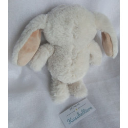 H&M - Plüschtier - Hase weiß, rosa mit Schleife altrosa - ca. 21 cm...