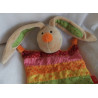 Sigikid - Schmusetuch - Hase Rainbow Rabbit - bunt, braun, orange -...