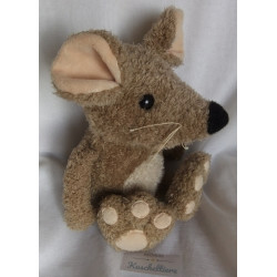 Happy Horse - Plüschtier - Maus - braun, wollweiß, beige - ca. 35 cm groß - Schlenker