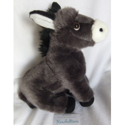 Teddy Hermann - Plüschtier -Esel - grau, weiß - ca. 25 cm hoch und ...