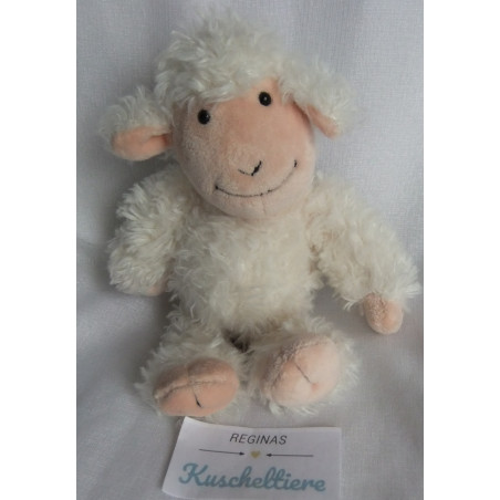 Schaffer - Plüschtier - Schaf - weiß, beige - ca. 23 cm groß - Schl...