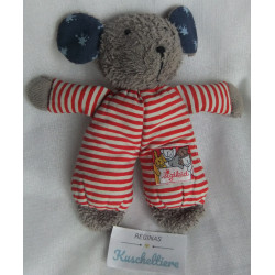 Sigikid - Spieltier - Greifling Frottee/Stoff - Maus - grau, blau, ...