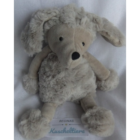 Moulin Roty - Plüschtier - Les tout Doux - Hund - grau - ca. 25 cm ...