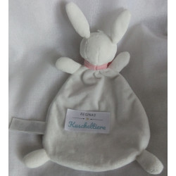 H&M - Schmusetuch - Hase I love snuggles mit Schleife und Herzchenmotiv - ca. 23 cm lang