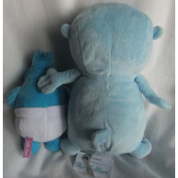 zwei Plüschtiere - Dr. August Wolff GmbH Plüschtier Dino little Lino - MH Plus Krankenkasse Murmeltier  PfiffMix