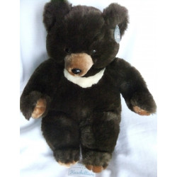 Förster - Plüschtier - Bär Kragenbär - braun, weiß - ca. 29 cm groß...