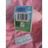 Sambro - Schmusetuch - Peppa Pig Wutz - rosa, bunt gestreift - ca. ...