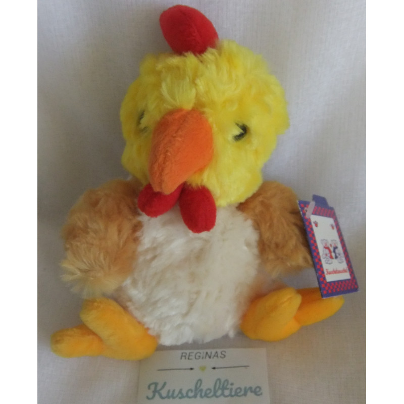 Kuschelwuschel Karstadt - Plüschtier - Eierwärmer - Huhn - gelb, ro...
