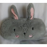 Hunkemöller - Plüschtier Kissen - Kaninchen grau, rosa - ca. 20 cm ...