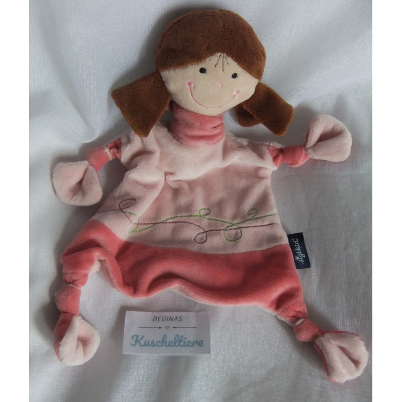Sigikid - Schmusetuch - Blue Collection - Mädchen - rosa, braun - m...