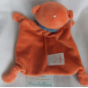 Pusblu - Schmusetuch - Fuchs mit Schal - orange, hellblau, weiß - ca. 25 cm lang
