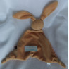 Knax - Schmusetuch - Hase - rot gestreift, braun - ca. 27 cm lang
