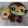 Hasbro - Littlest Pet Shop zwei Plüschtiere Affe VIP Monkey und kle...