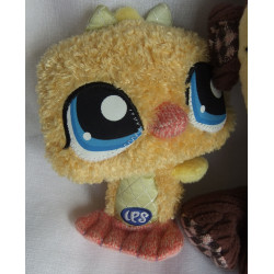 Hasbro - Littlest Pet Shop zwei Plüschtiere Affe VIP Monkey und kle...