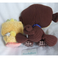 Hasbro - Littlest Pet Shop zwei Plüschtiere Affe VIP Monkey und kle...