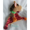 Sigikid - Schmusetuch - Pferd Jappy Jump rot gestreift, braun mit H...