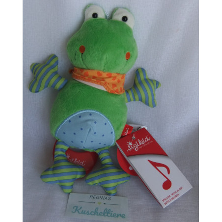 Sigikid - Spieluhr - Frosch mit Halstuch - Melodie: Brahms' Lullaby...