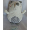Pusblu - Plüschtier - Igel -  weiß, grau-weiß meliert, grau - ca. 20 cm groß - Schlenker