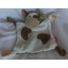 Sigikid - Schmusetuch - Kuh - weiß, braun, beige - ca. 28 cm lang