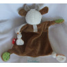 Sigikid - Schmusetuch - Kuh - weiß, braun, beige - ca. 28 cm lang