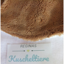 Sigikid - Schmusetuch - Kuh - weiß, braun, beige - ca. 28 cm lang