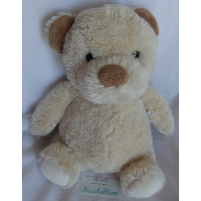JaBaDaBaDo - Kuscheltier - Bär - creme, braun - ca. 33 cm groß - Schlenker