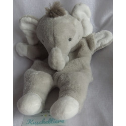 Fehn - DM - Boutique Collection Handpuppe Elefant - grau, weiß - ca...