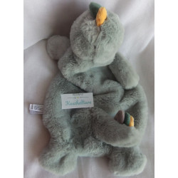 Douglas Baby - Schmusetuch - Sshlumpies - Dino Danny - mint, weiß mit Motive - ca