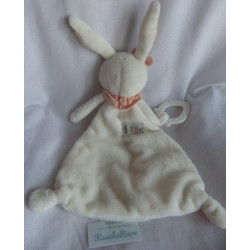 Ernstings Family - Topomini - Schmusetuch - Plüsch, Musselin - Hase und Beißelement - ca. 26 cm lang