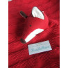 Sigikid - Schmusetuch - Strick - Fuchs - rot - ca. 40 cm x 40 cm groß