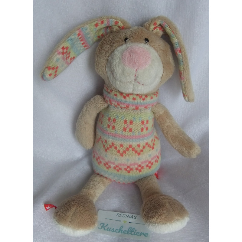 Sigikid - Plüschtier - Patchwork Sweety Elefant - grau, blau - ca. ...
