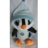 Nici - Plüschtier - Schlafmütze Pinguin Koosy - schwarz, hellblau g...