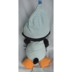 Nici - Plüschtier - Schlafmütze Pinguin Koosy - schwarz, hellblau g...