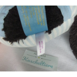 Nici - Plüschtier - Schlafmütze Pinguin Koosy - schwarz, hellblau g...