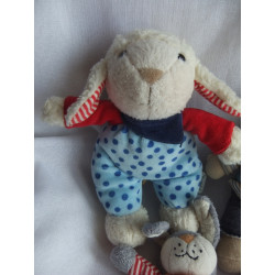copy of Sterntaler - Rasselgreifling kleine Nickipuppe und kleines Schnuffeltuch Hund mit Rasselgeräusch